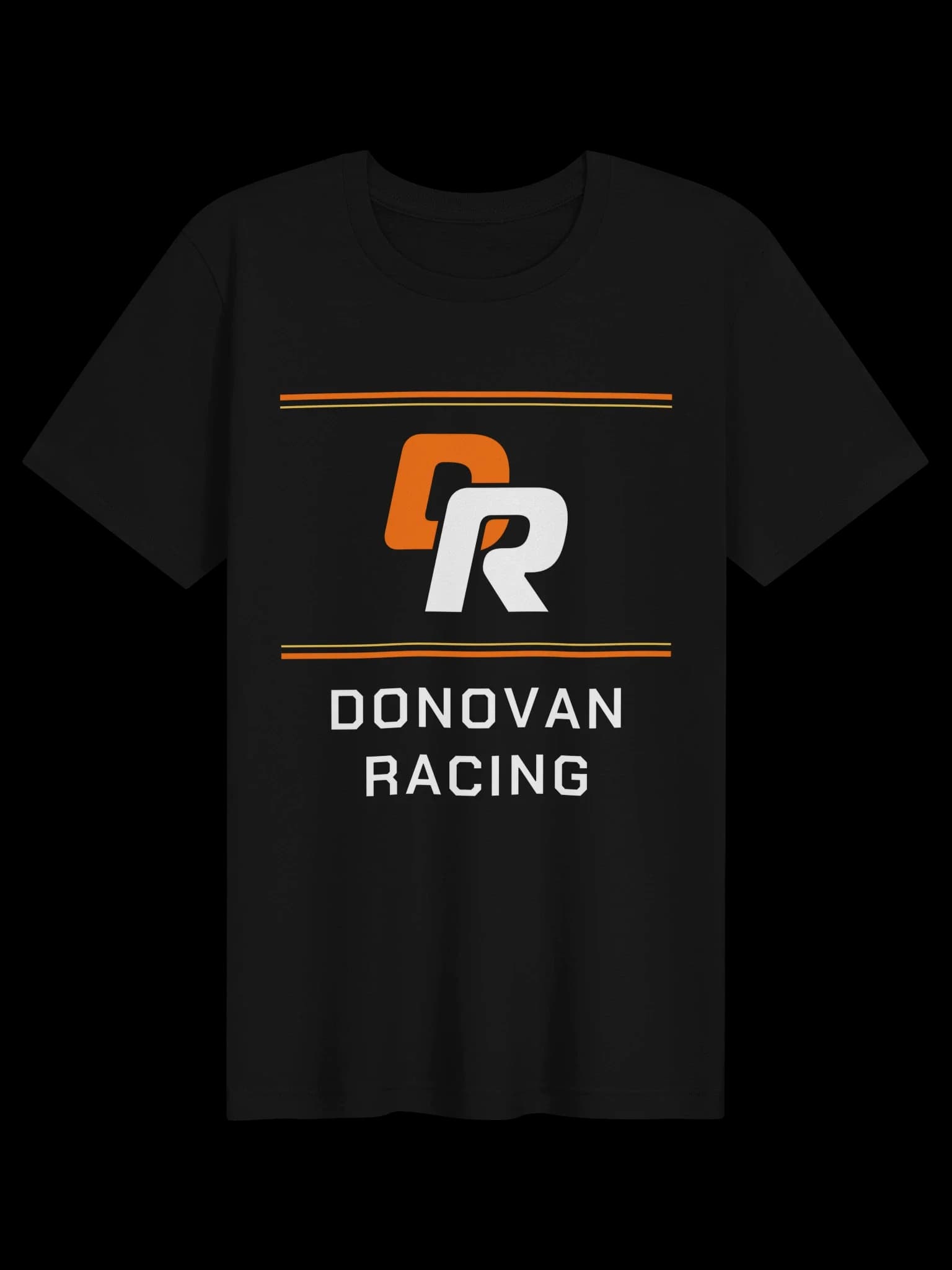 Donovan Racing Tee | Striped Design