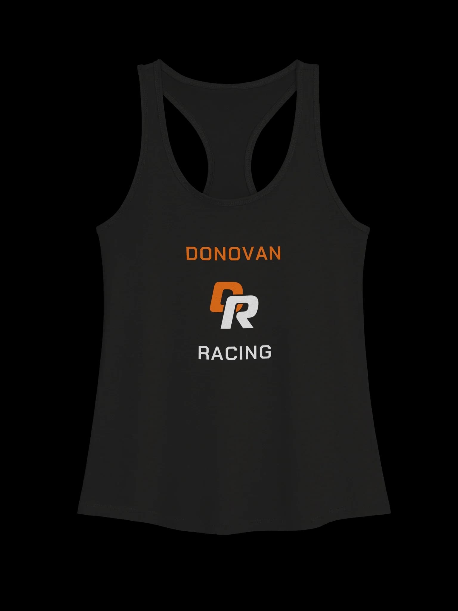 Donovan Racing Women's Fitted Racerback Tank